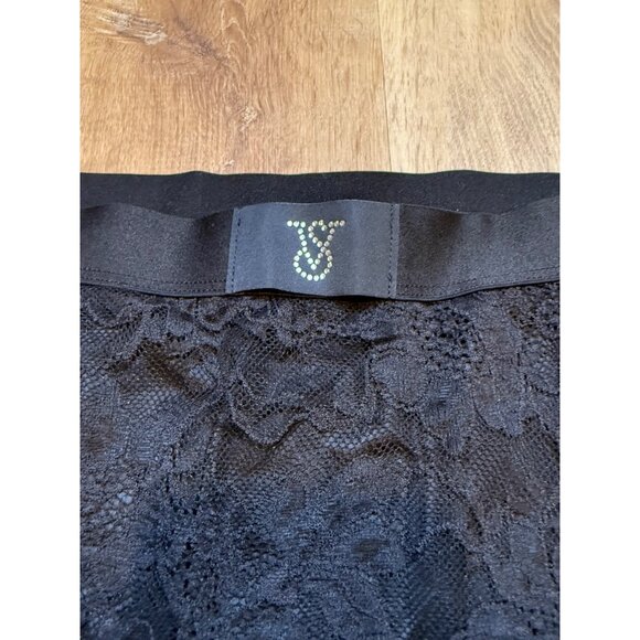 Victorias Secret Black Lace‎ Boxer Briefs S Comfortable Stretch NWT - Picture 6 of 6